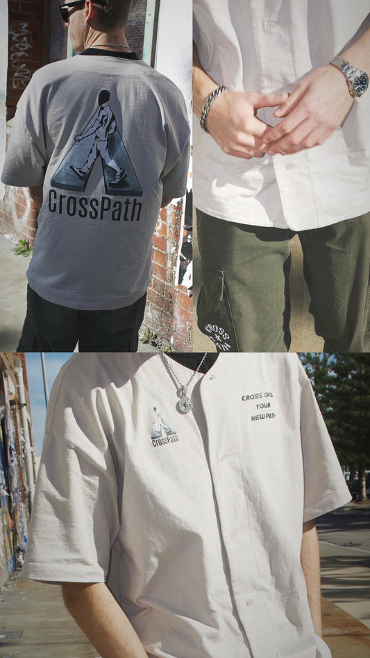 Crossing BaseBall Jersey w/ back print