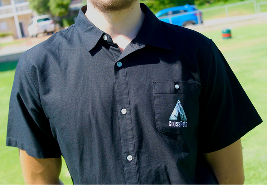 CP collared button up