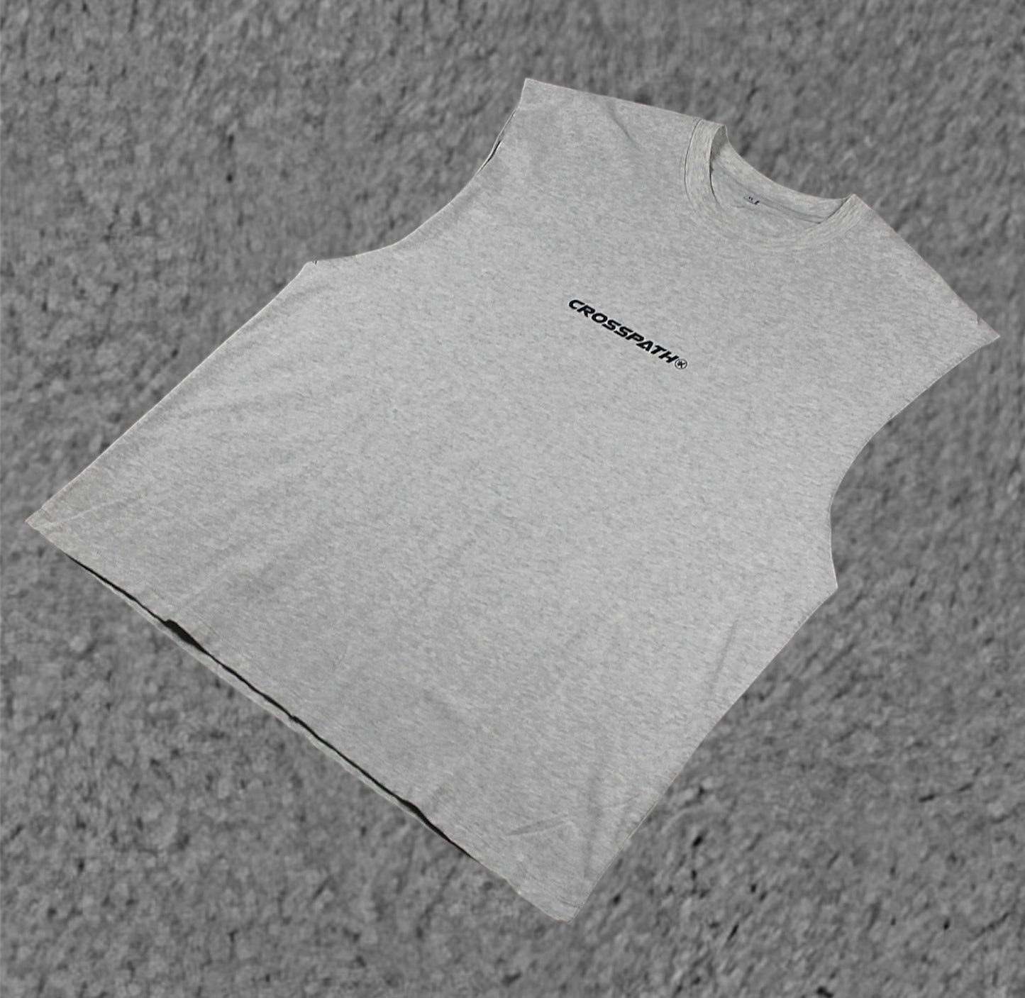 Grey muscle tank