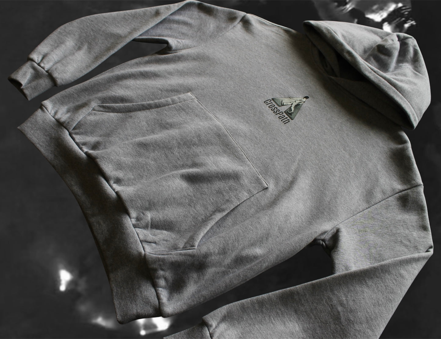 YOUR PATH hoodies grey