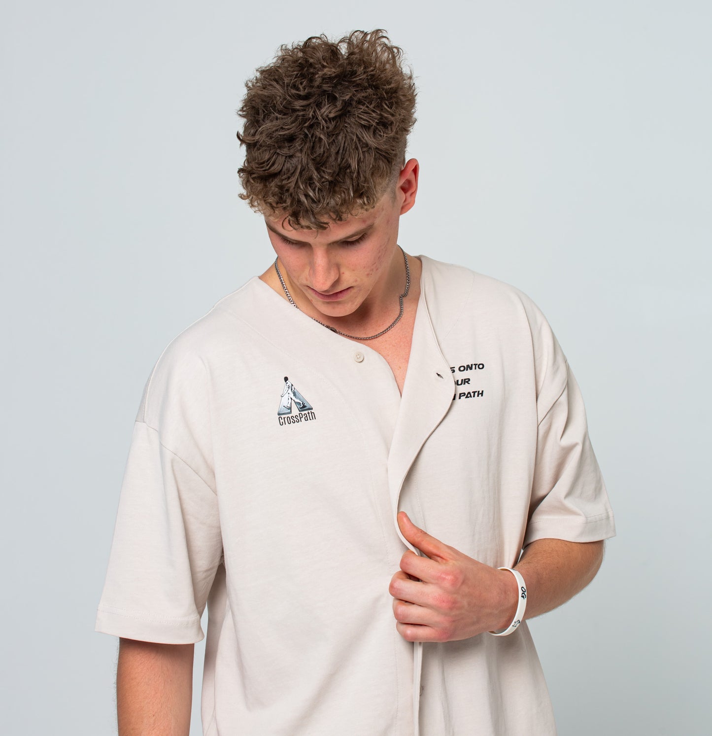 Crossing BaseBall Jersey w/ back print