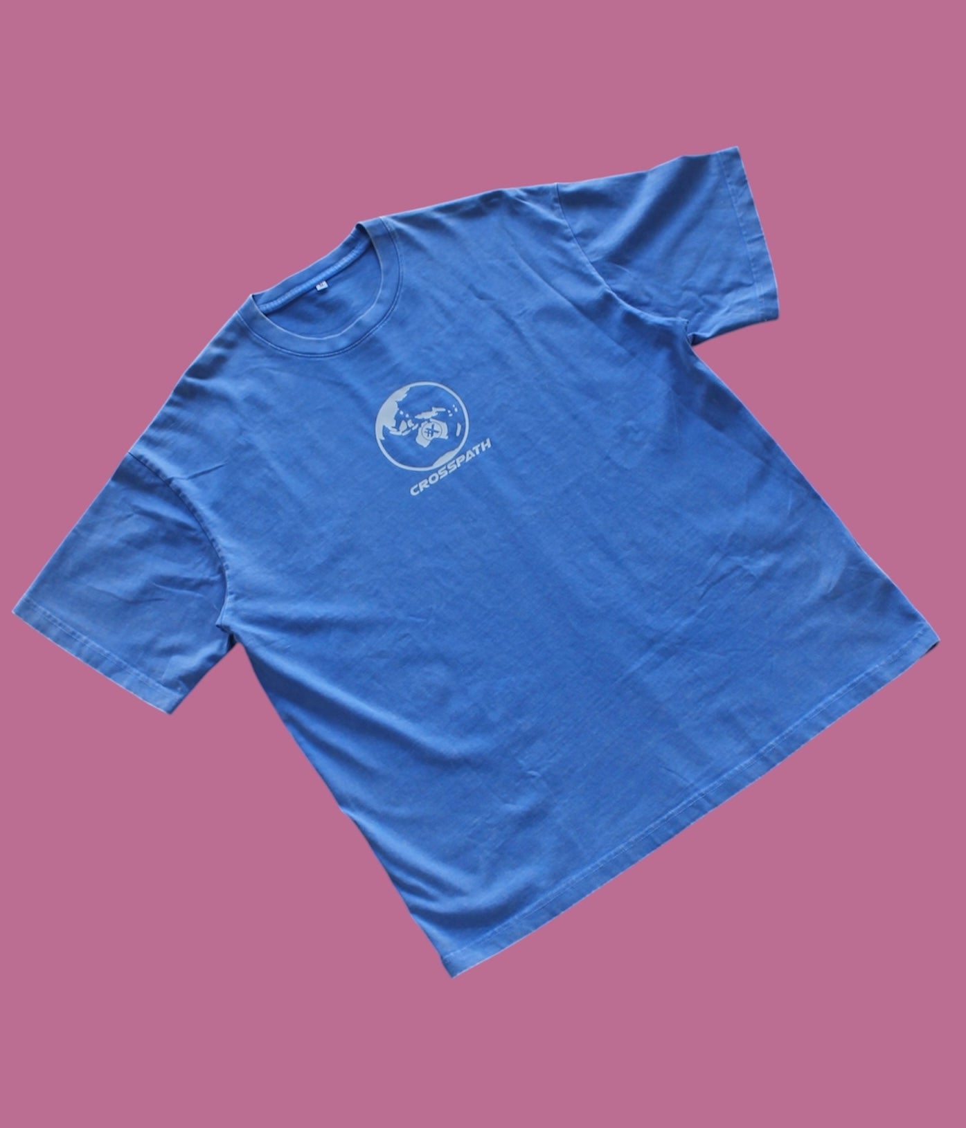 Blue Washed World Tee