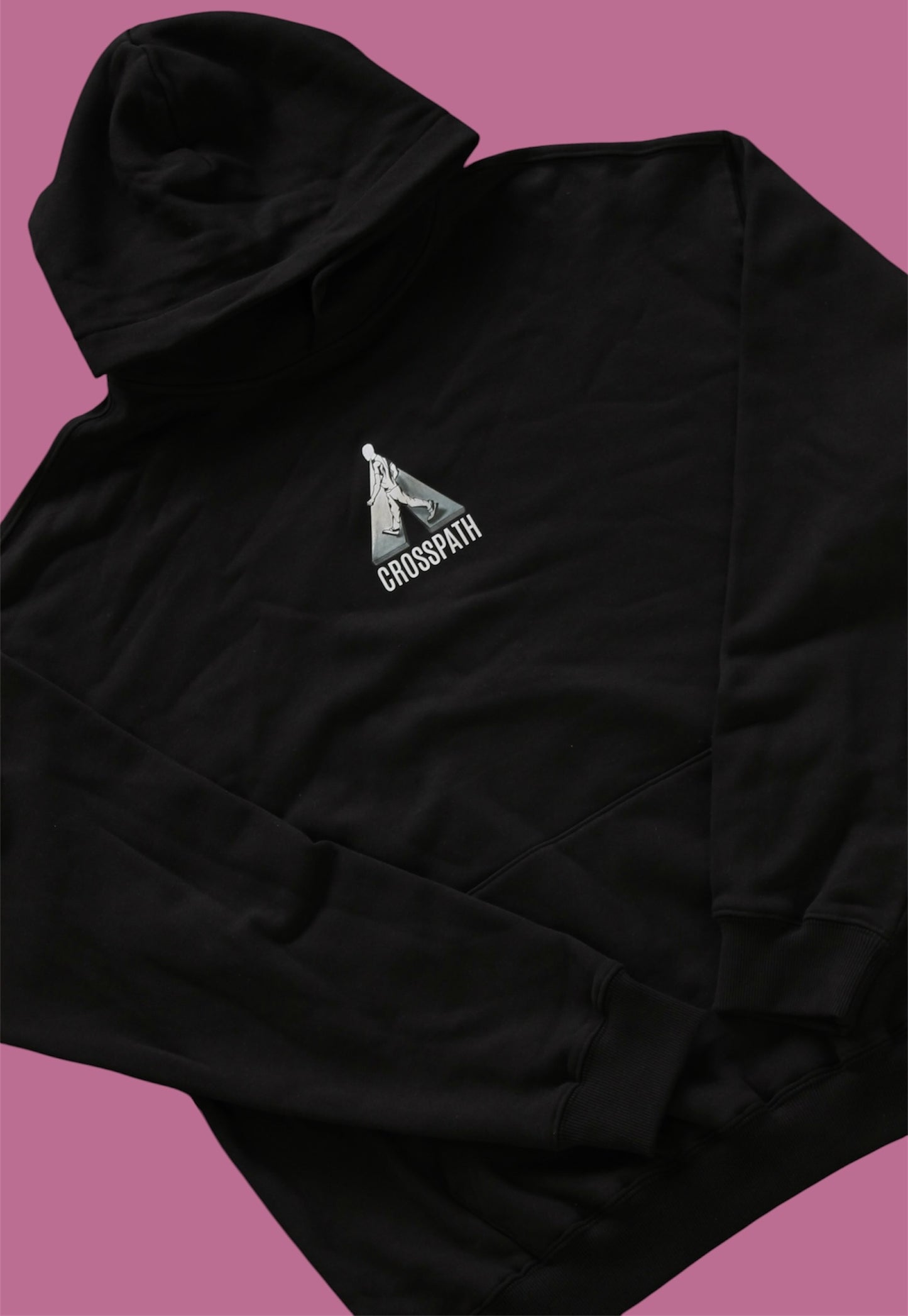 Crossing hoodie BLACK
