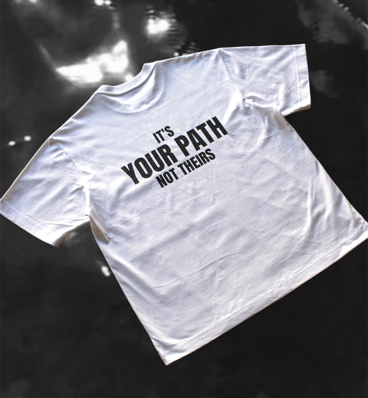 YOUR PATH tee WHITE