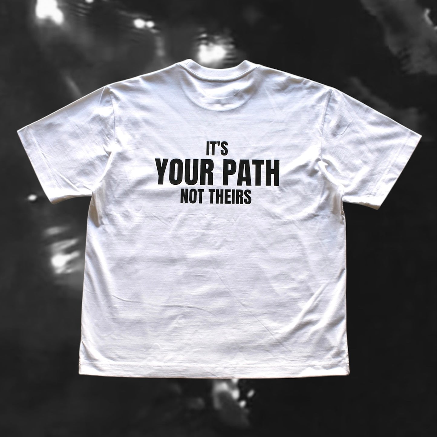 YOUR PATH tee WHITE