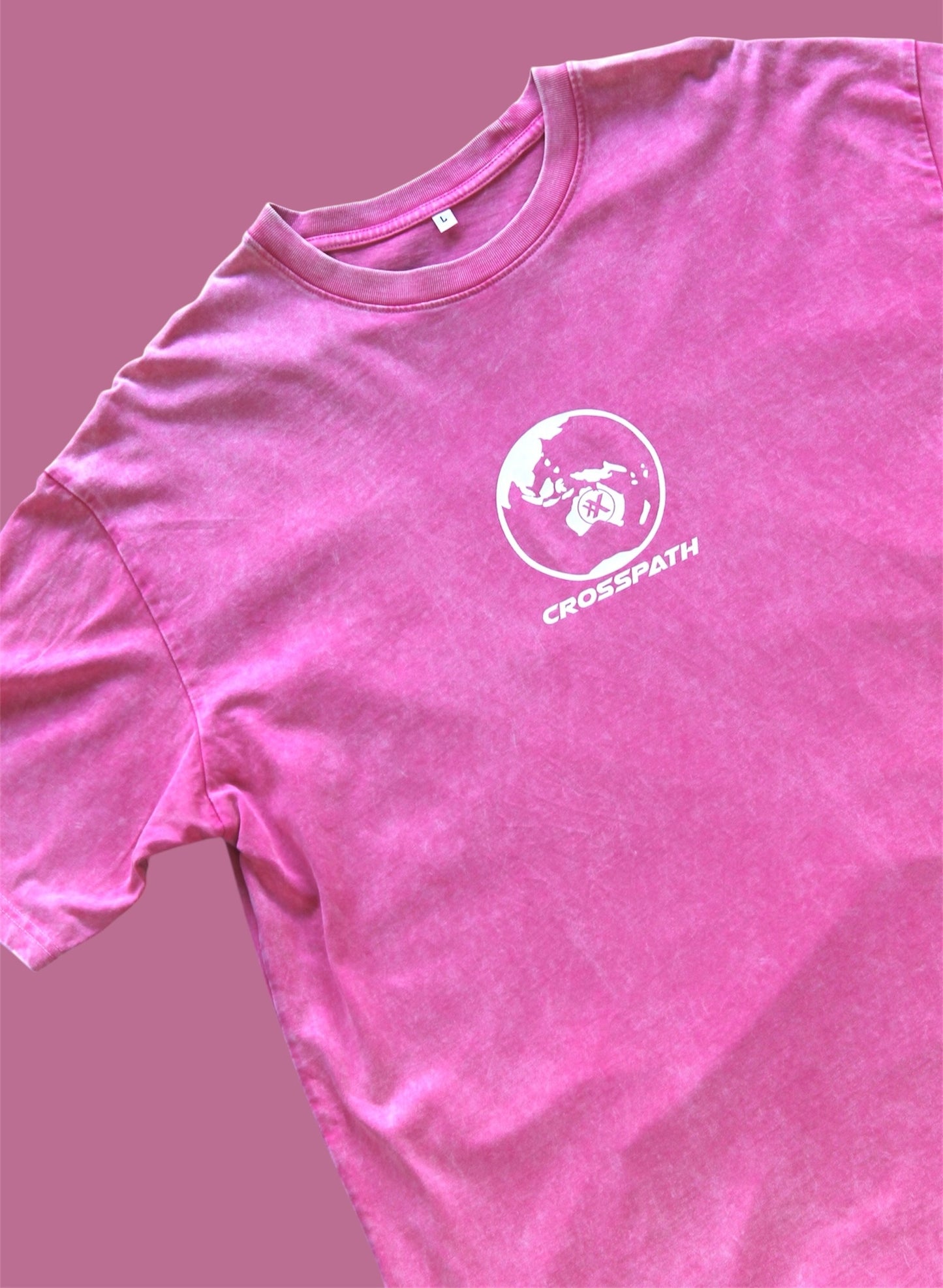 Pink Washed World Tee