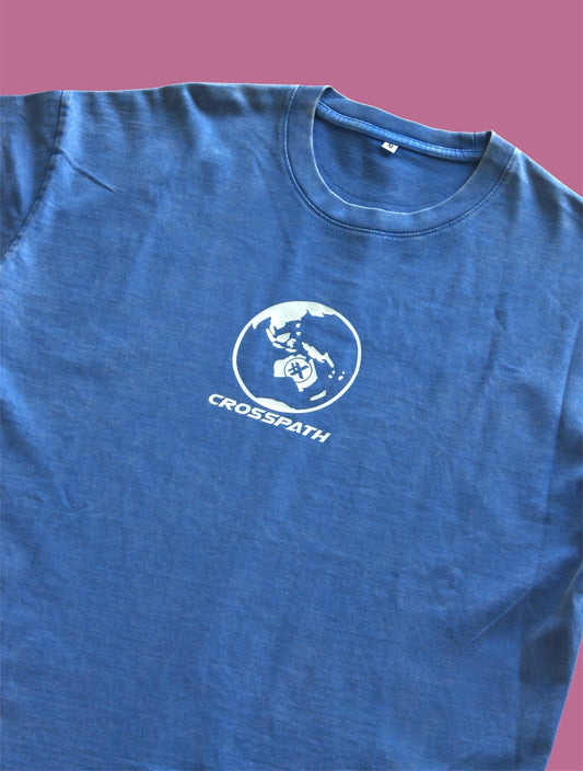 Blue Washed World Tee