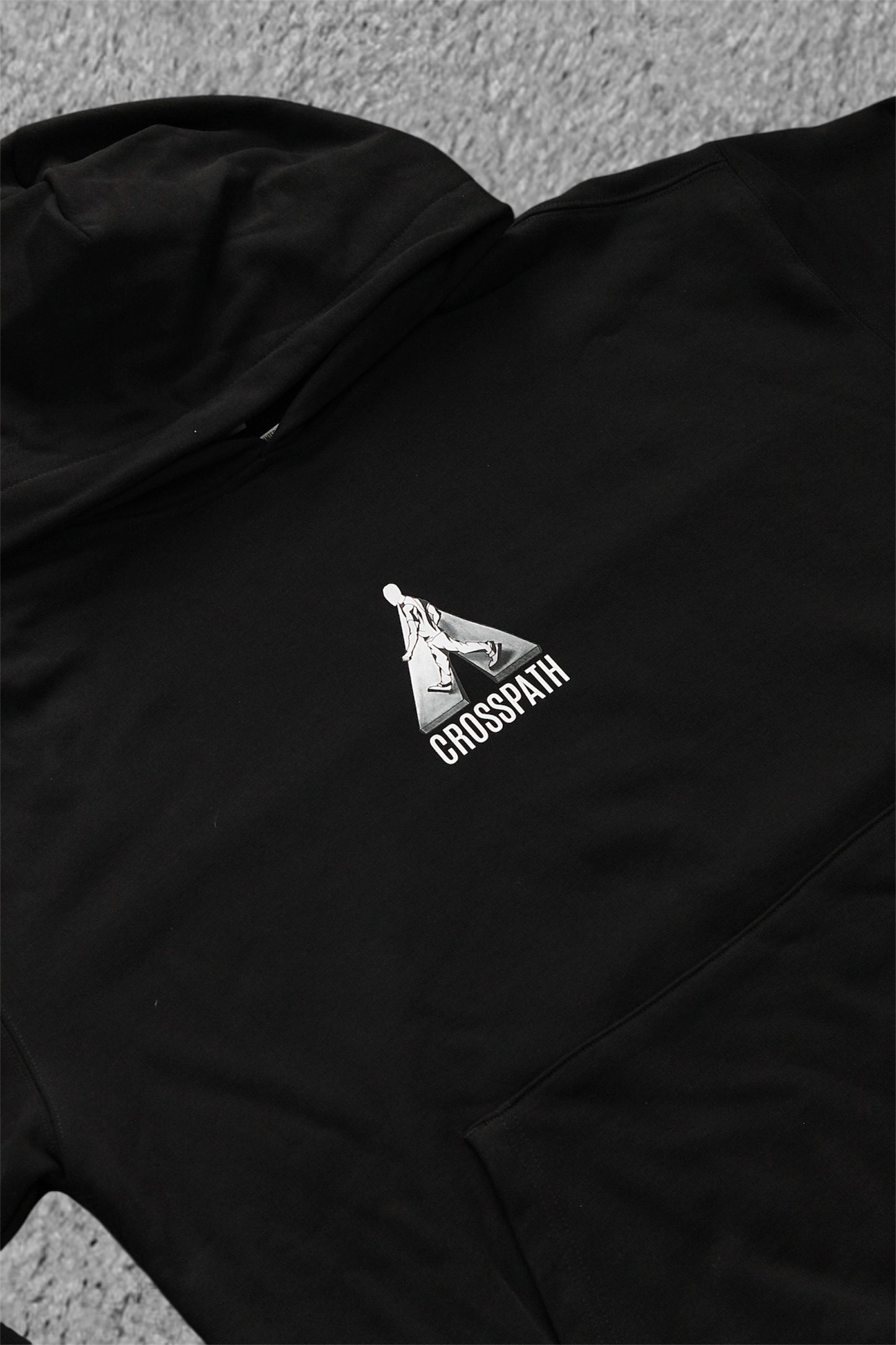 Crossing hoodie BLACK