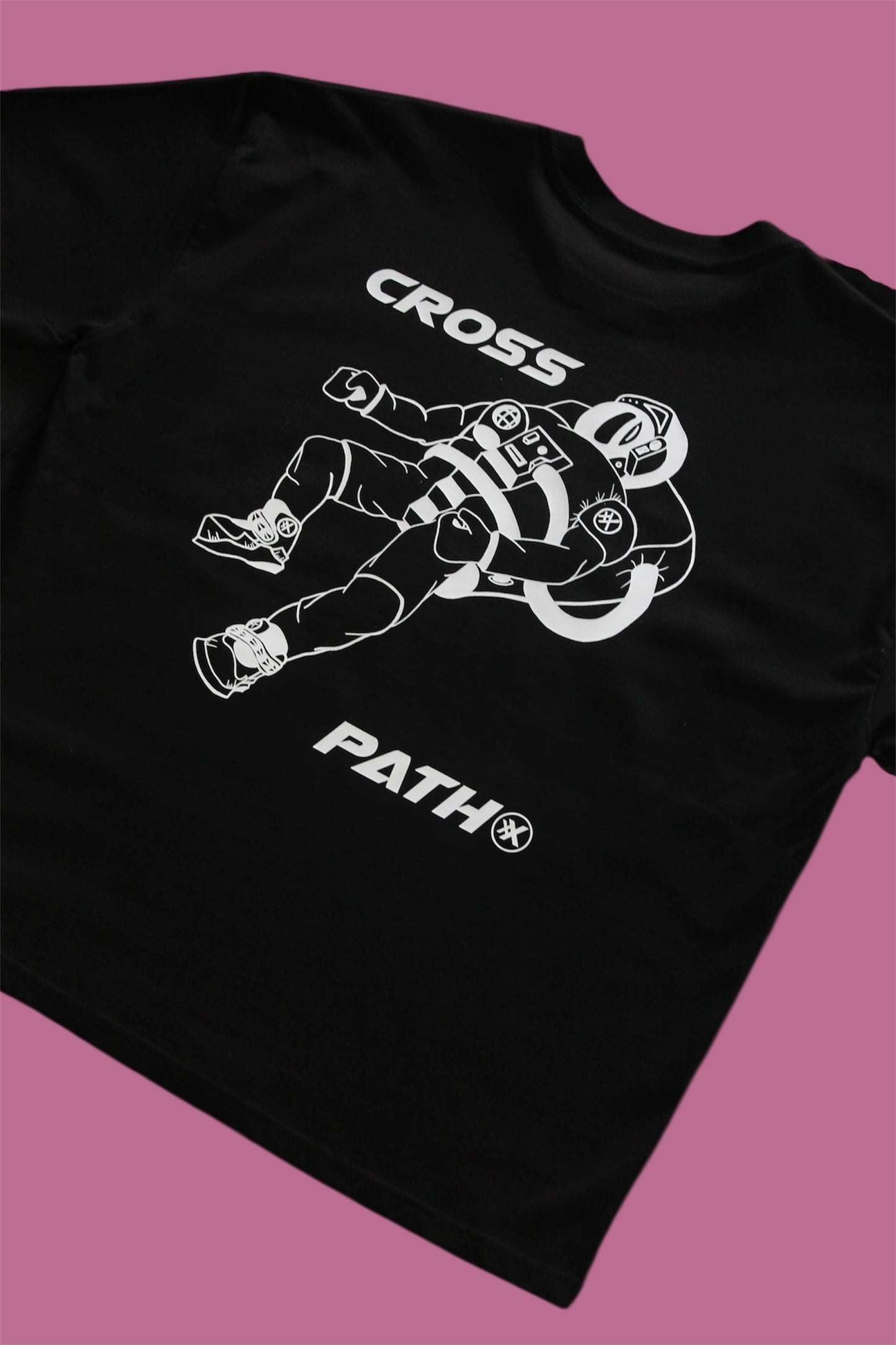 Black Floating Tee