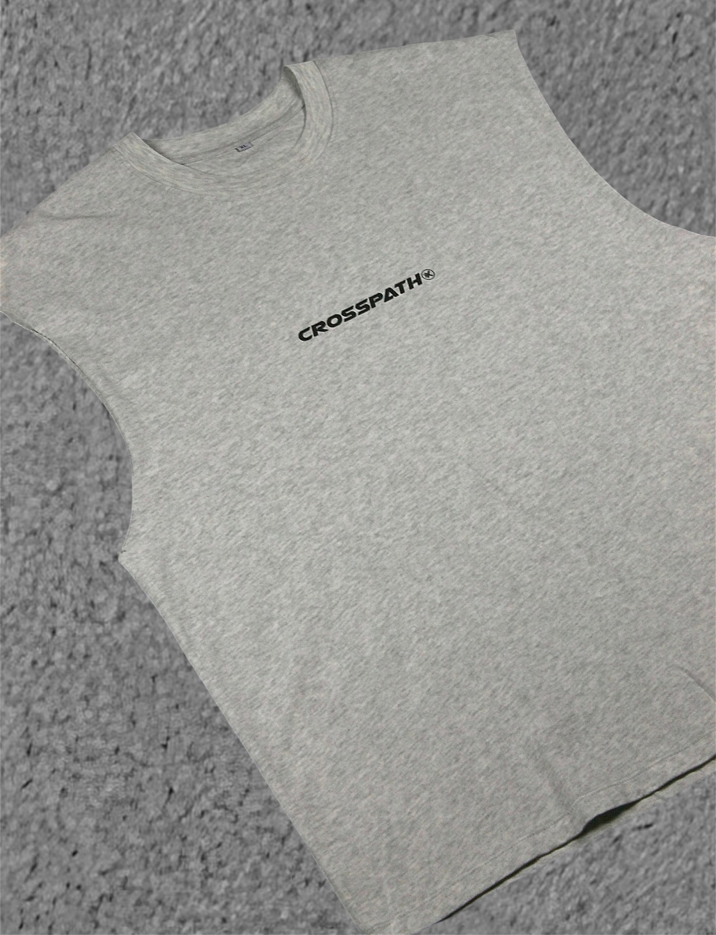 Grey muscle tank