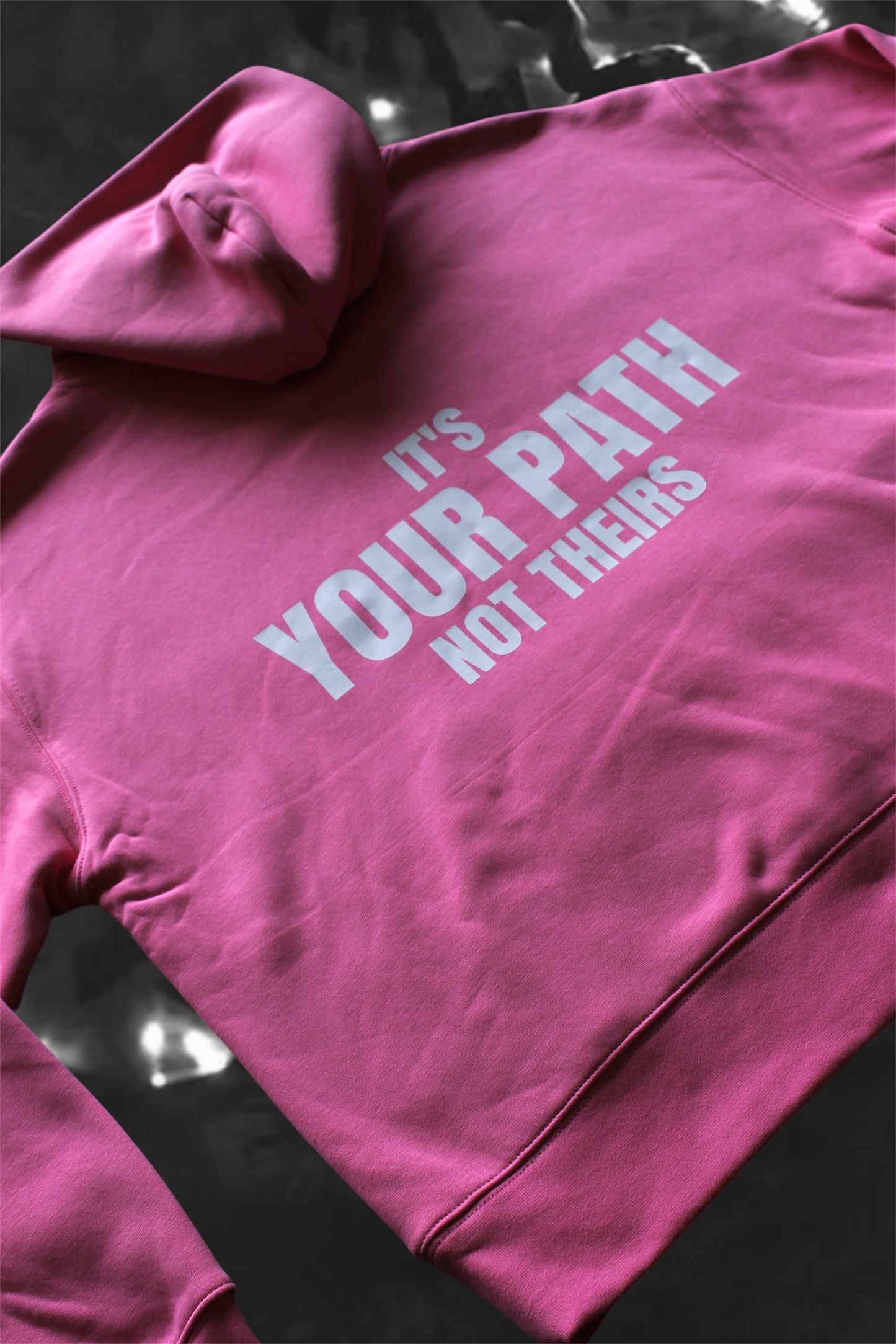 YOUR PATH hoodies pink