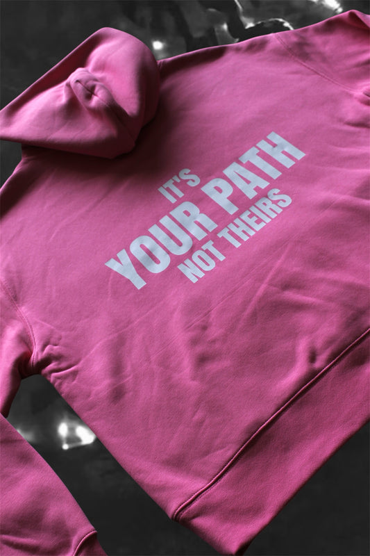 YOUR PATH hoodies pink
