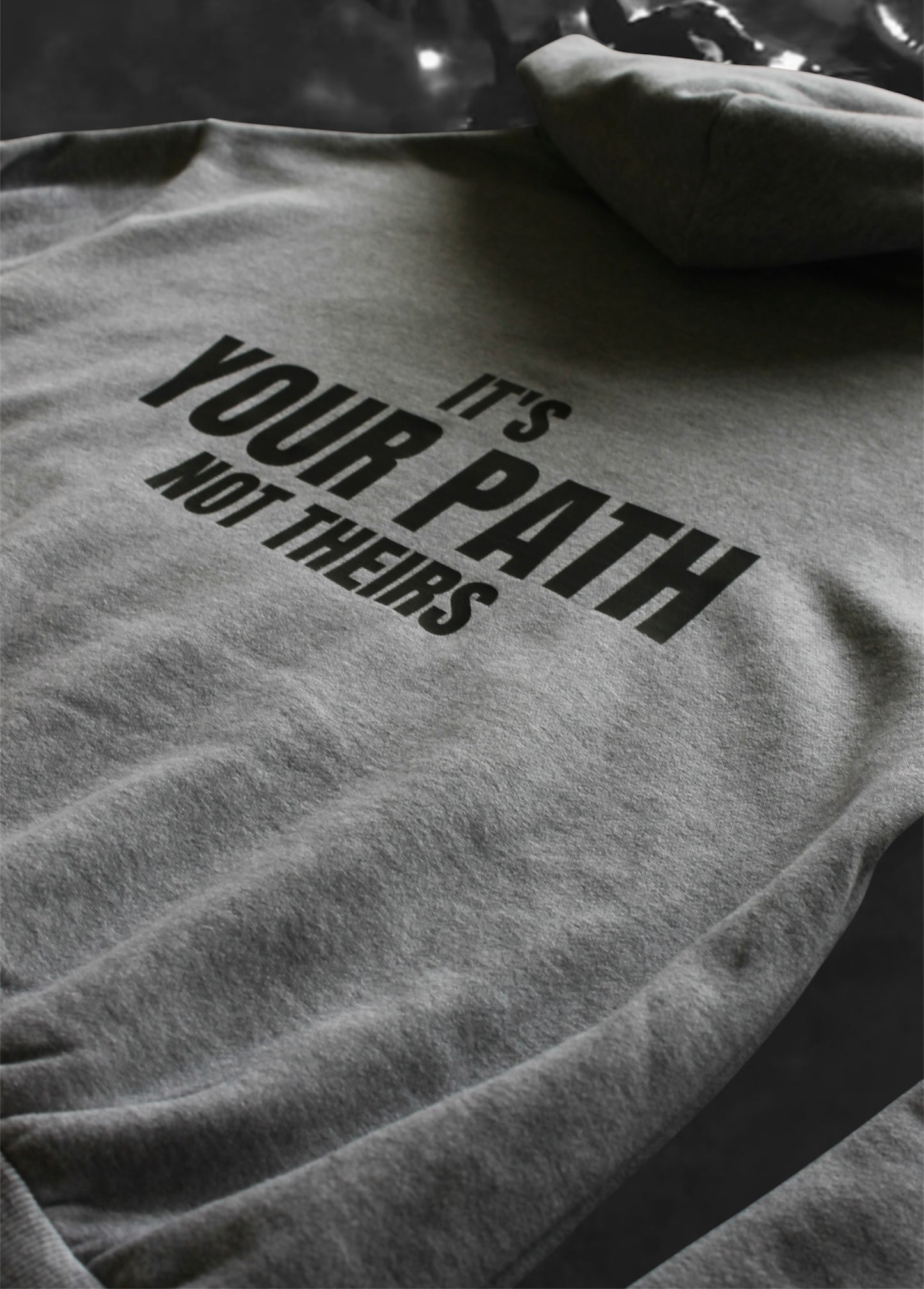 YOUR PATH hoodies grey