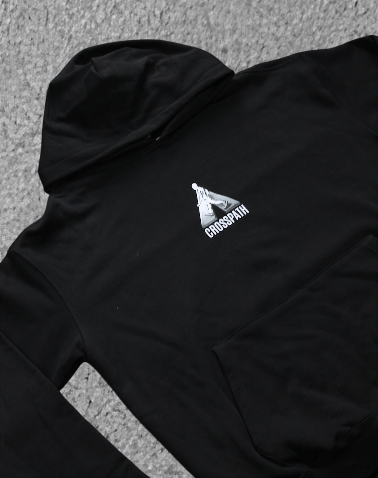 Crossing hoodie BLACK