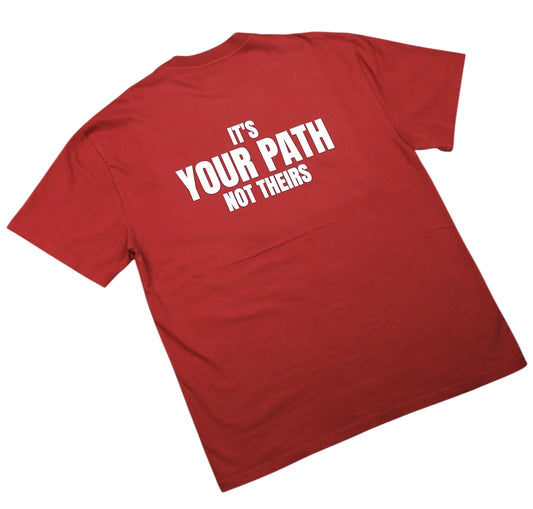 Your path red