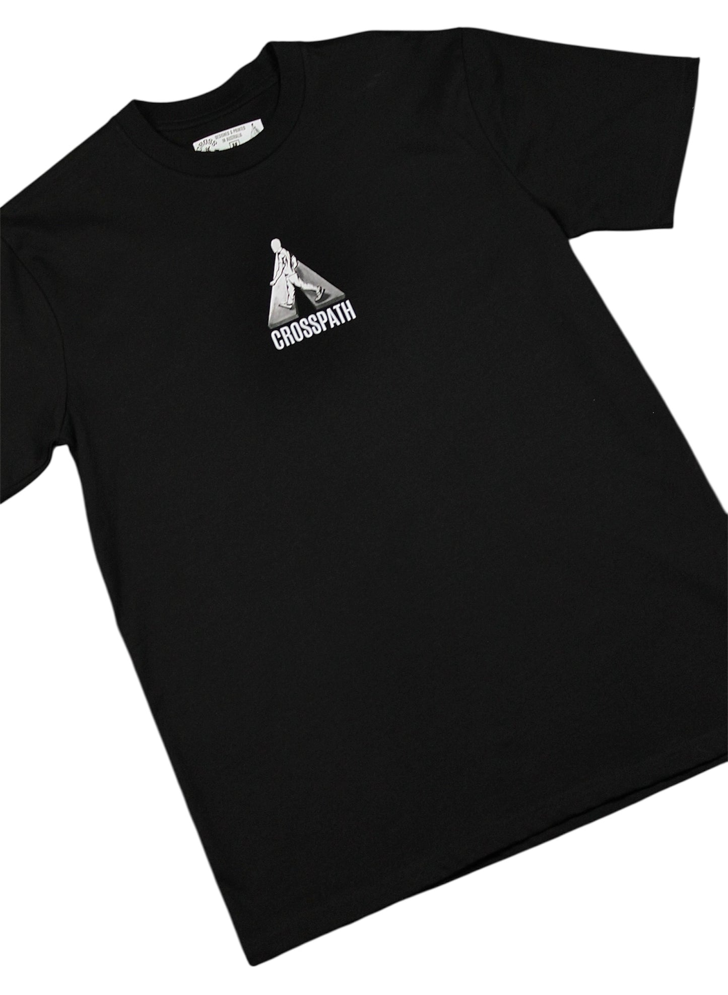 Black Crossing tee