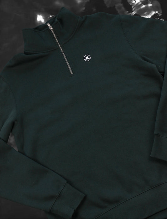 Quarter zip green